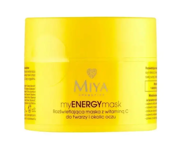 MIYA Cosmetics myENERGYmask Brightening Mask Vitamin C 50 g