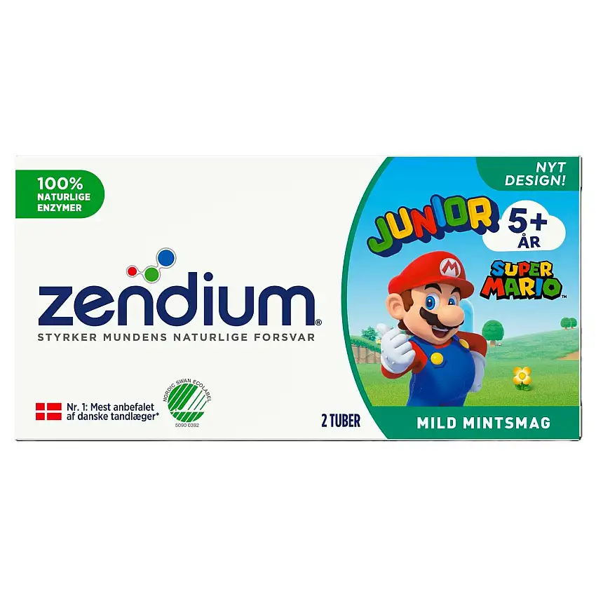Zendium Junior 5+ Toothpaste 2 x 50 ml