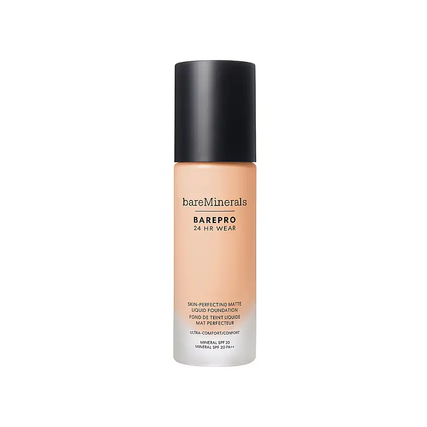 bareMinerals BAREPRO 24HR Wear Skin-Perfecting Matte Liquid Foundation Mineral SPF 20 Fair 12 Cool