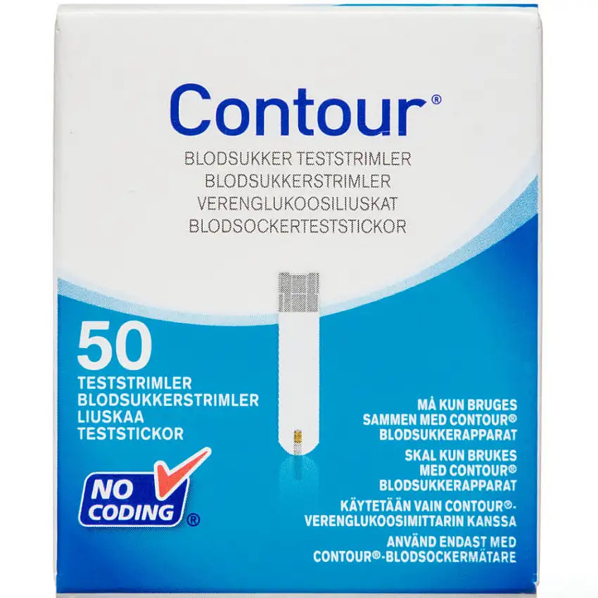Mediq Danmark Ascensia Contour Teststrimler