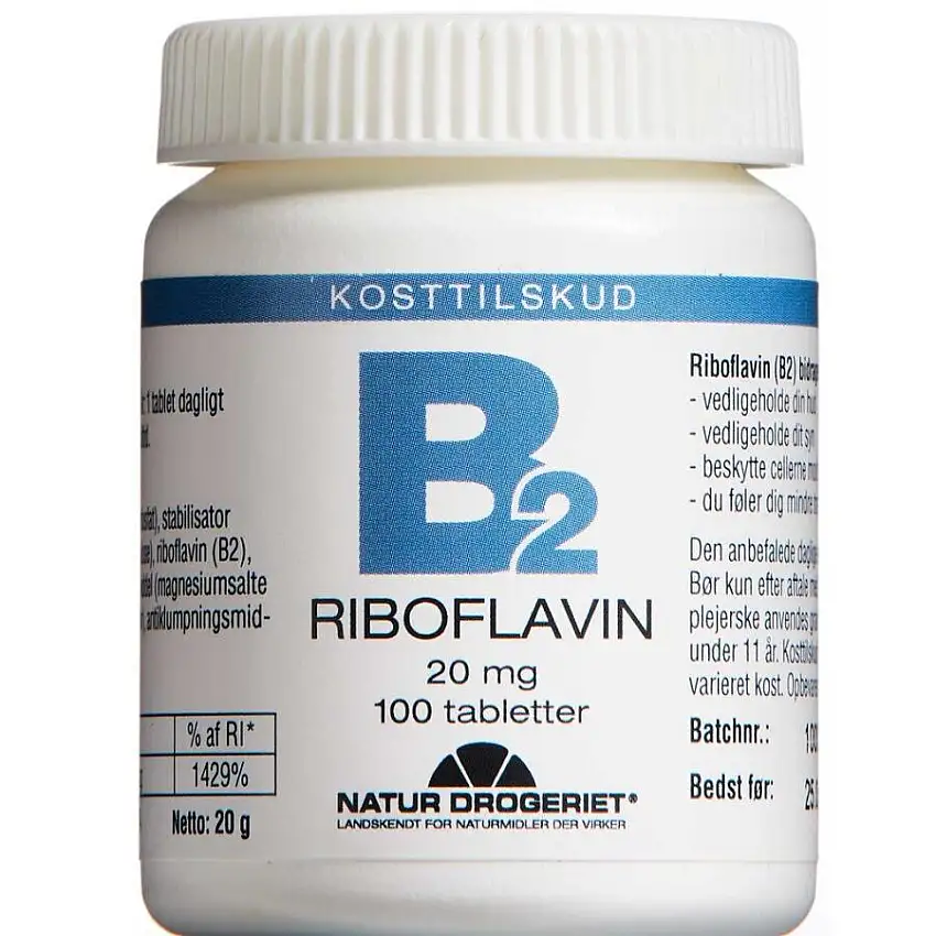 Natur Drogeriet B2-Vitamin 20µg