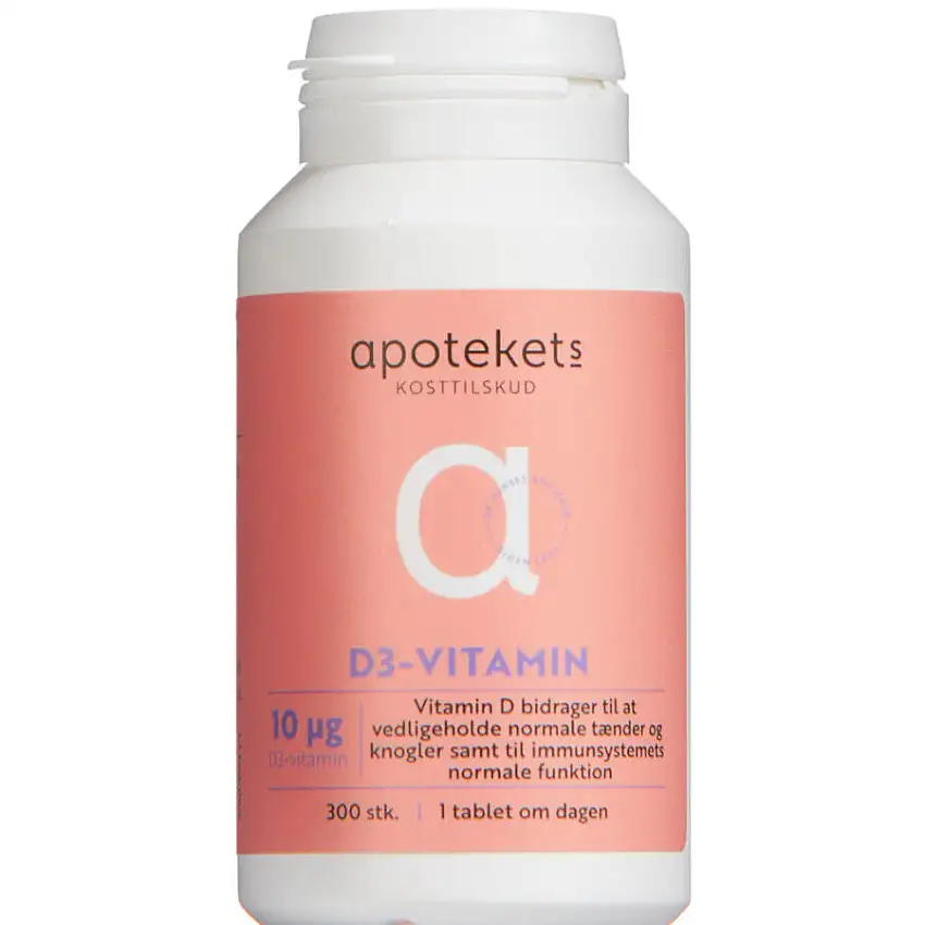 Apotekets D3-Vitamin 10 µg