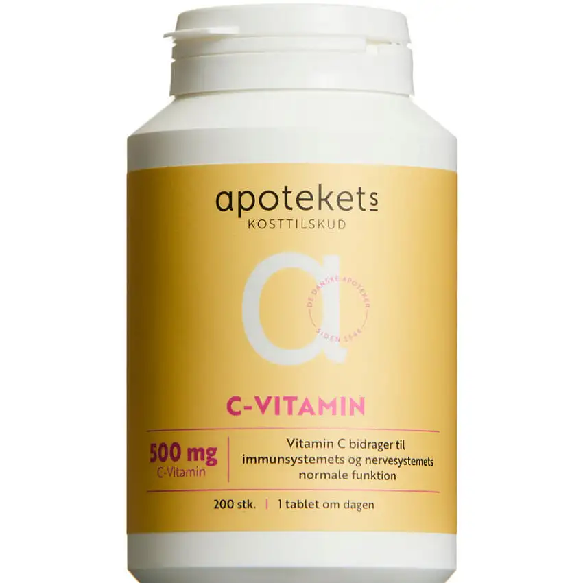 Apotekets C-vitamin 500 mg.