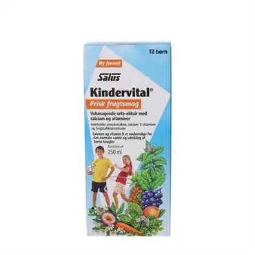 Salus kindervital frisk frugtsmag