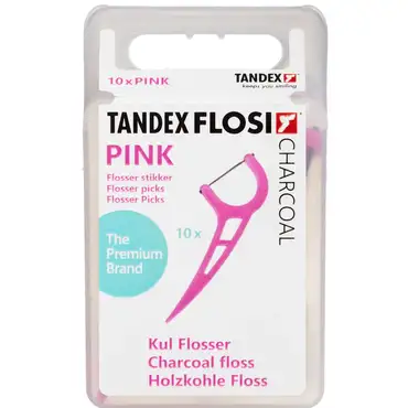 Tandex flosi flosser pink