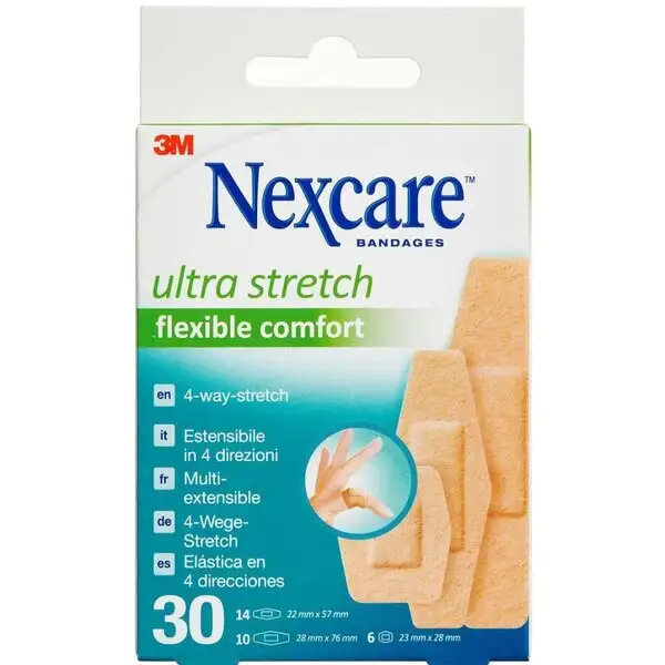 NEXCARE ULTRA STRETCH FLEXIBLE COMFORT (30 STK.)