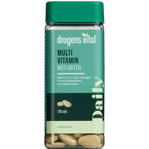DROGENS VITAL DAILY MULTIVITAMIN MED URTER