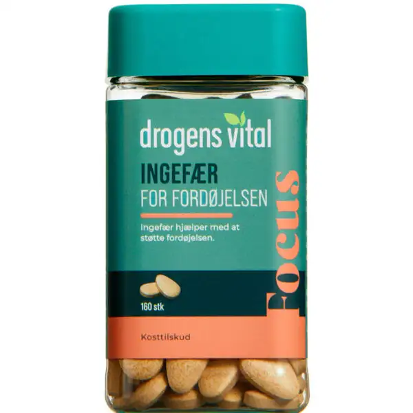 DROGENS VITAL FOCUS INGEFÆR