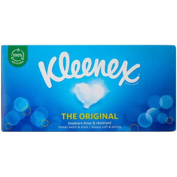 KLEENEX ORIGINAL PAPIRSERVIETTER (BOKS 72 STK.)