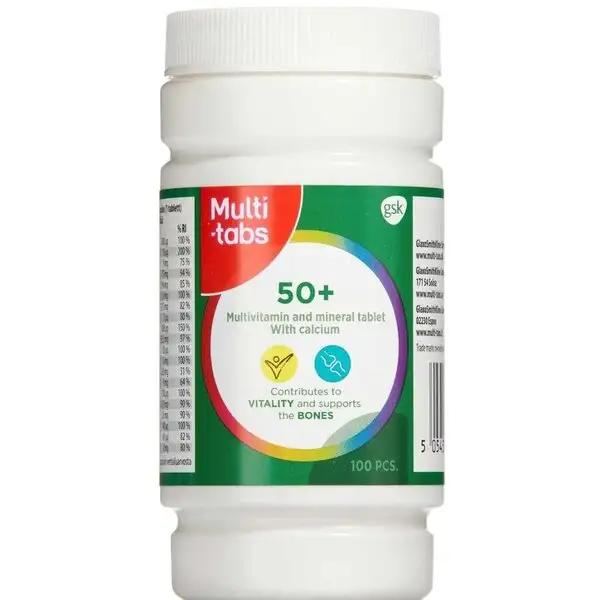 MULTI-TABS 50+ (100 STK)