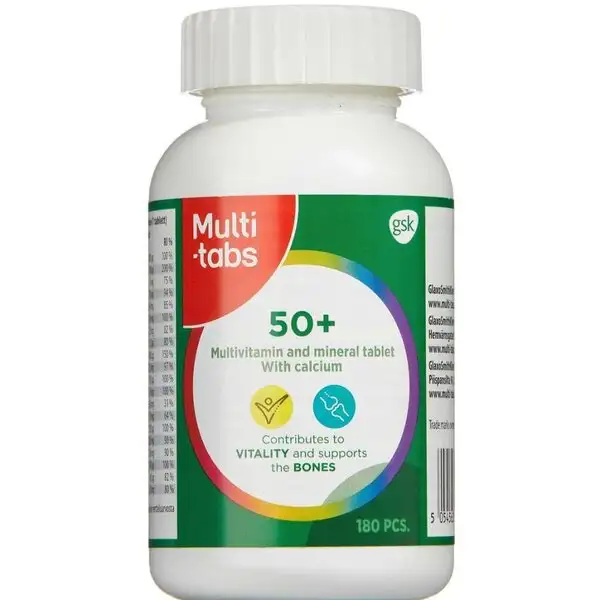 MULTI-TABS 50+ (180 STK)