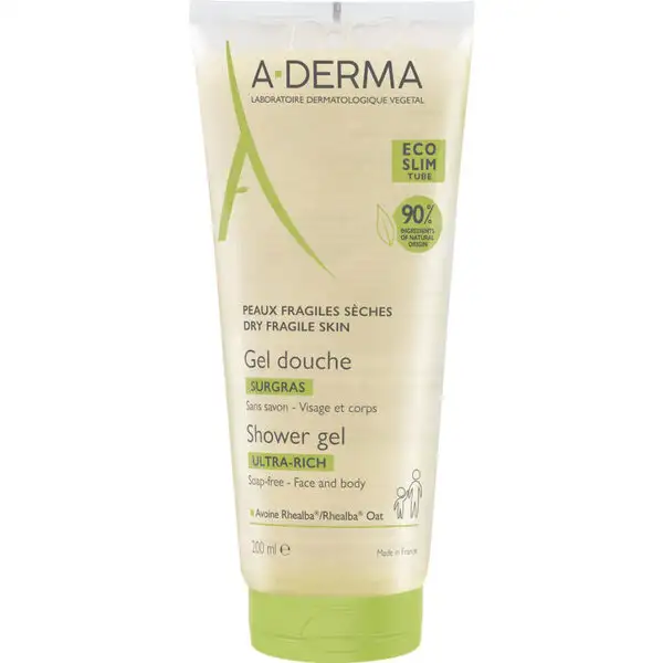 A-DERMA ULTRA-RICH SHOWER GEL (200 ML)
