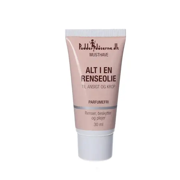 PUDDERDÅSERNE ALT I EN RENSEOLIE (30 ML)