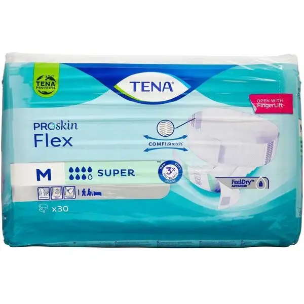 TENA FLEX SUPER (M) 30 STK