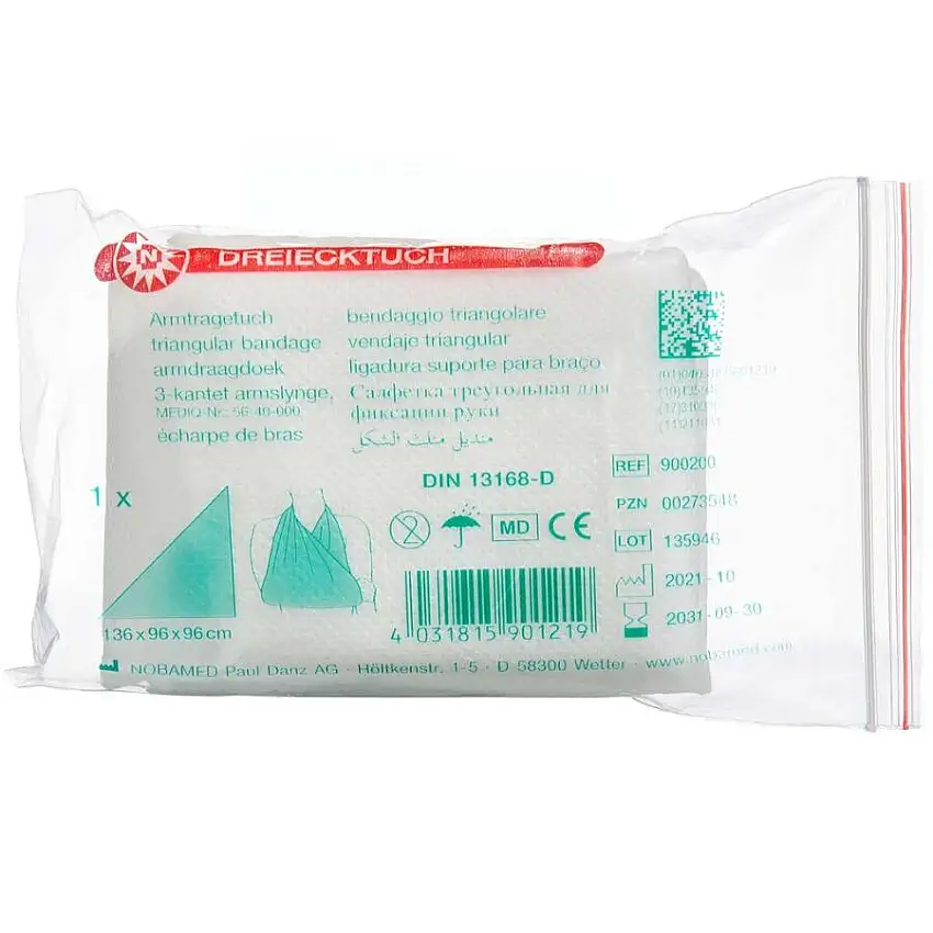 Mediq Danmark Armslynge Trekantet Hvid