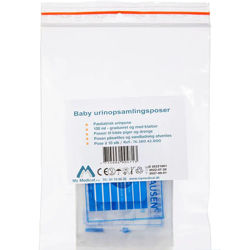 My Medical Baby urinopsamlingsposer