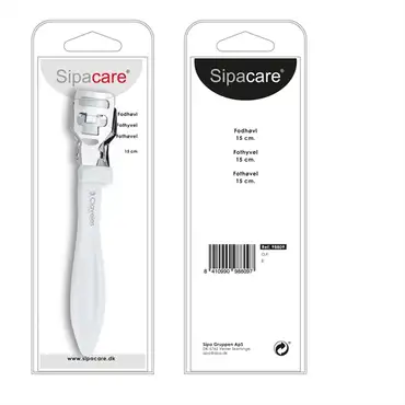 Sipacare hudhøvl 15 cm