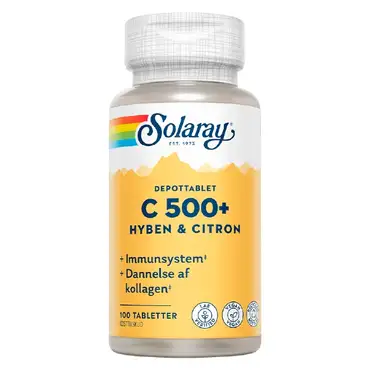 Solaray c 500+ hyben & citron
