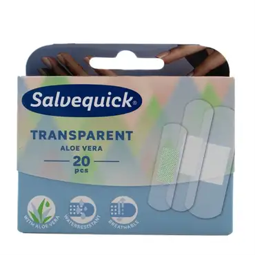Salvequick aloe vera transparent