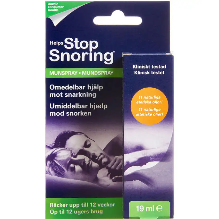 Nordic Consumer Health Helps Stop Snoring Spray