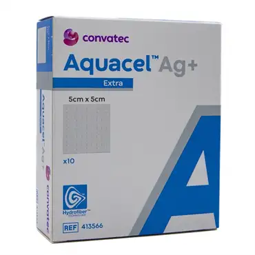 Aquacel ag hydrofiber sårbandage 5x5cm