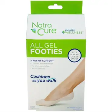 NatraCure all gel footies