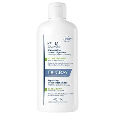 Ducray Kelual Squanorm shampoo oily dandruff