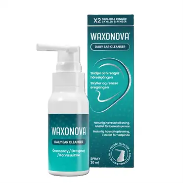 Waxonova daily ear cleanser