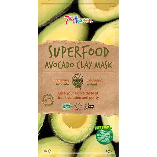 Ansigtmaske Superfood Avocado 7th Heaven | 10 gr