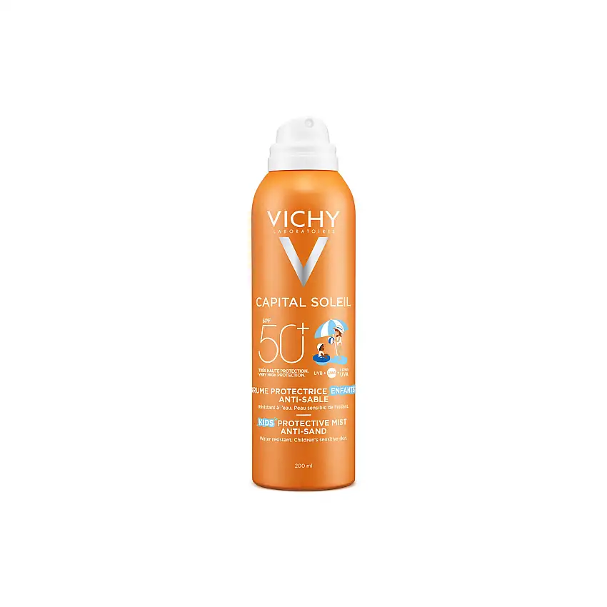 Vichy Capital Soleil Anti-Sand Mist Børn SPF 50+ 200 ml