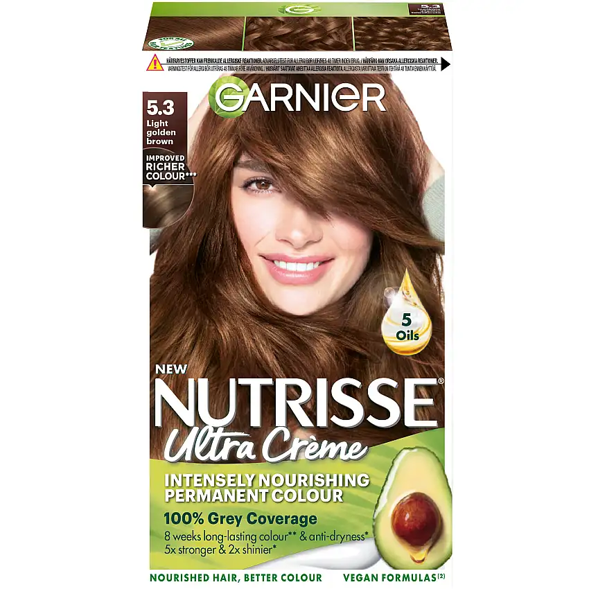 Garnier Nutrisse Ultra Créme 5.3 Light Golden Brown