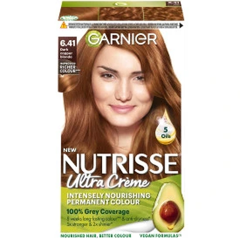 Garnier Nutrisse Ultra Créme - 6.41 Dark Copper Blonde