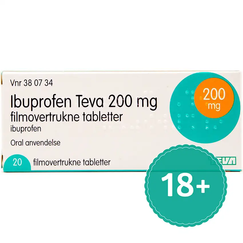 Ibuprofen Tabletter (Teva) | 20 Tabl.