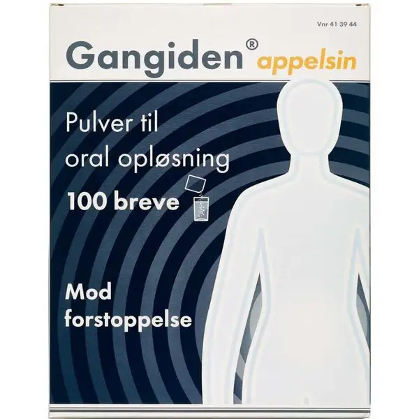 GANGIDEN PULVERE TIL ORAL OPLØSNING 100 STK