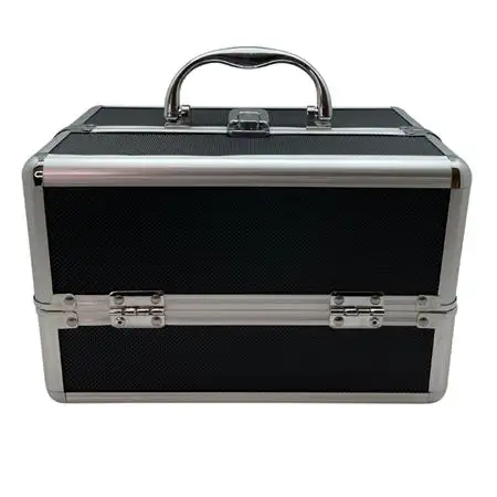 UNIQ Beauty Box / Smykkeskrin i aluminium, sort