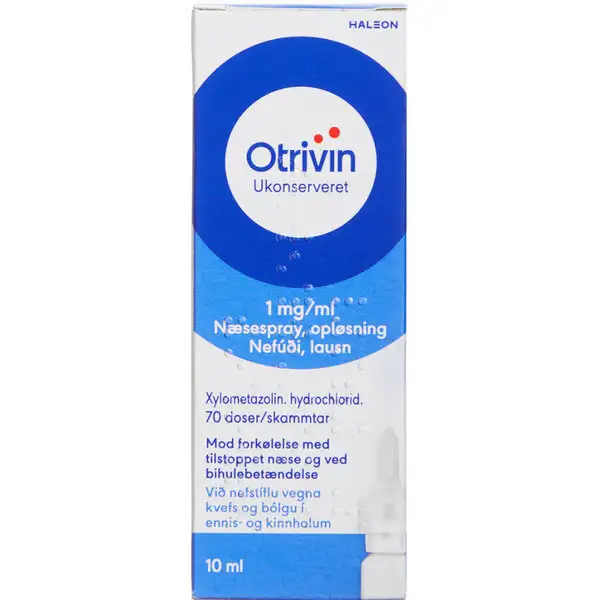 OTRIVIN UKONSERVERET 1 MG/ML