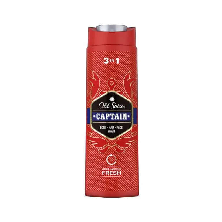 Old Spice Captain 3-1 Wash Badesæbe 400 ml