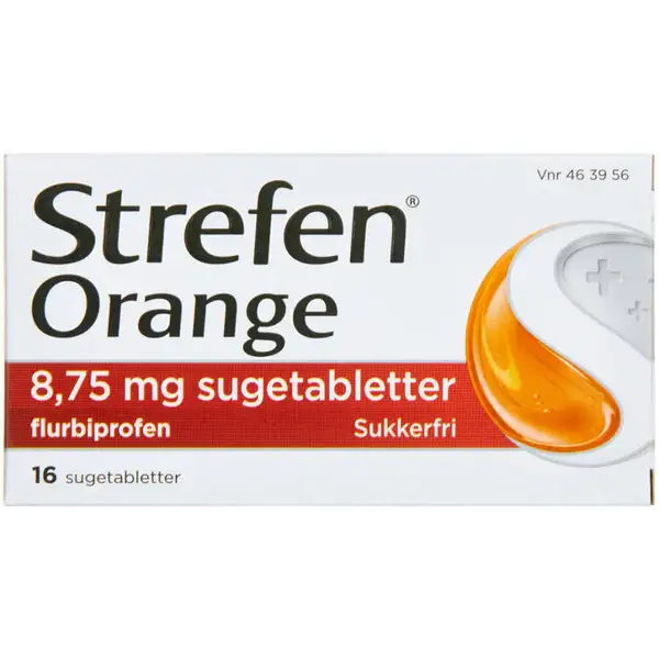 STREFEN ORANGE 8,75 SUKKERFRI