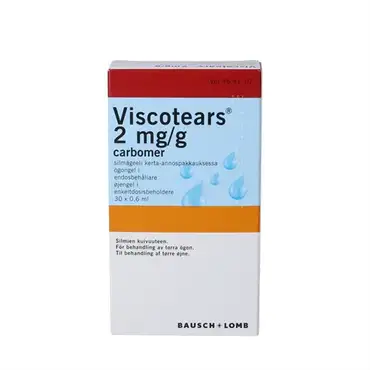VISCOTEARS ØJENDRÅBER (GEL) 30 * 0,6 ML