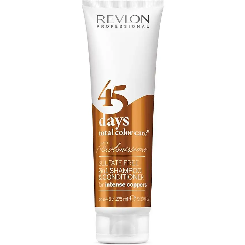 Revlon Professional Revlonissimo 45 Days Shampoo & Conditioner Intense Coppers 275 ml
