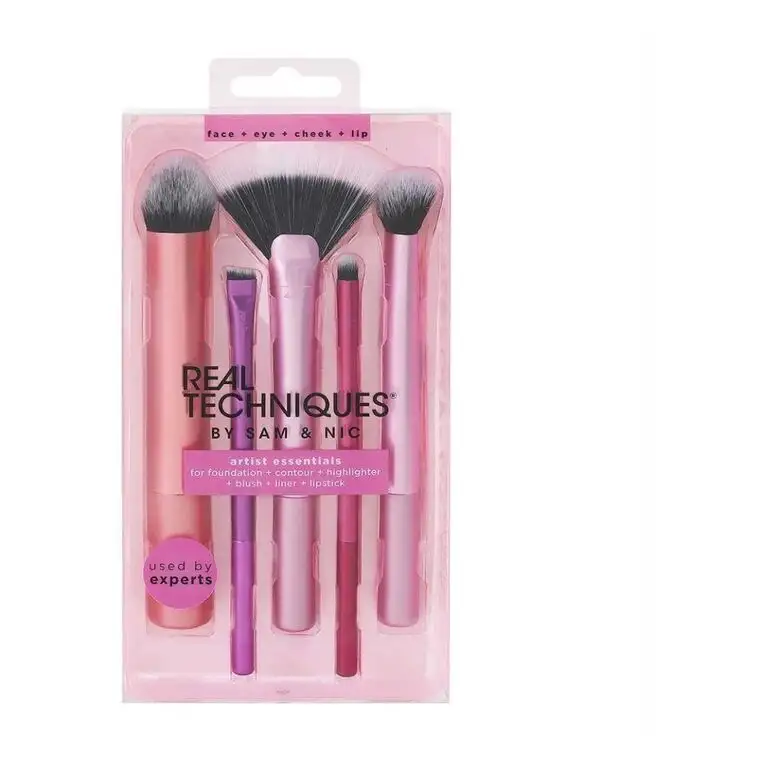 Real Techniques Artist Essentials Brush Set 5 stykker