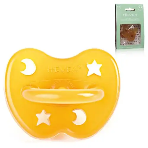 Hevea Stjerne og Måne - Anatomisk fra 3 mdr. (1 stk)