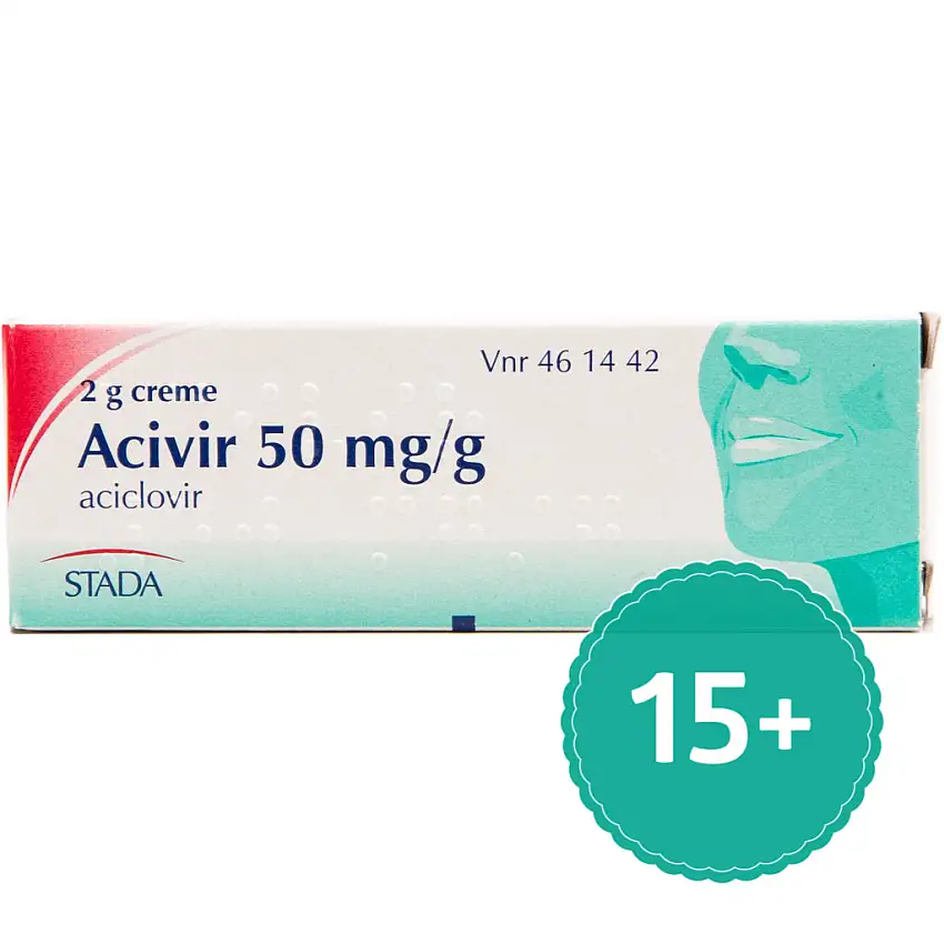 Acivir Creme Til Forkølelsessår | 2 gr