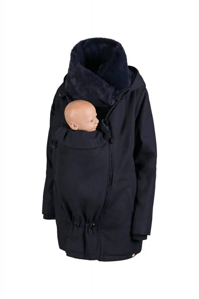 Wombat Wallaby Graviditets- og bærejakke Navy XL