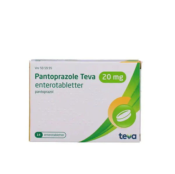 PANTOPRAZOLE "TEVA" 20 MG 14 STK