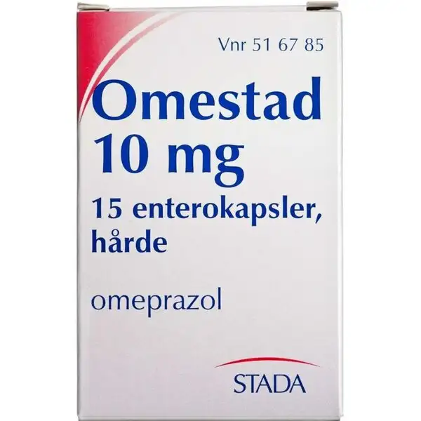 OMESTAD 10 MG 15 STK