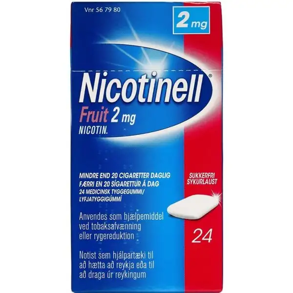 NICOTINELL FRUIT 2 MG 24 STK