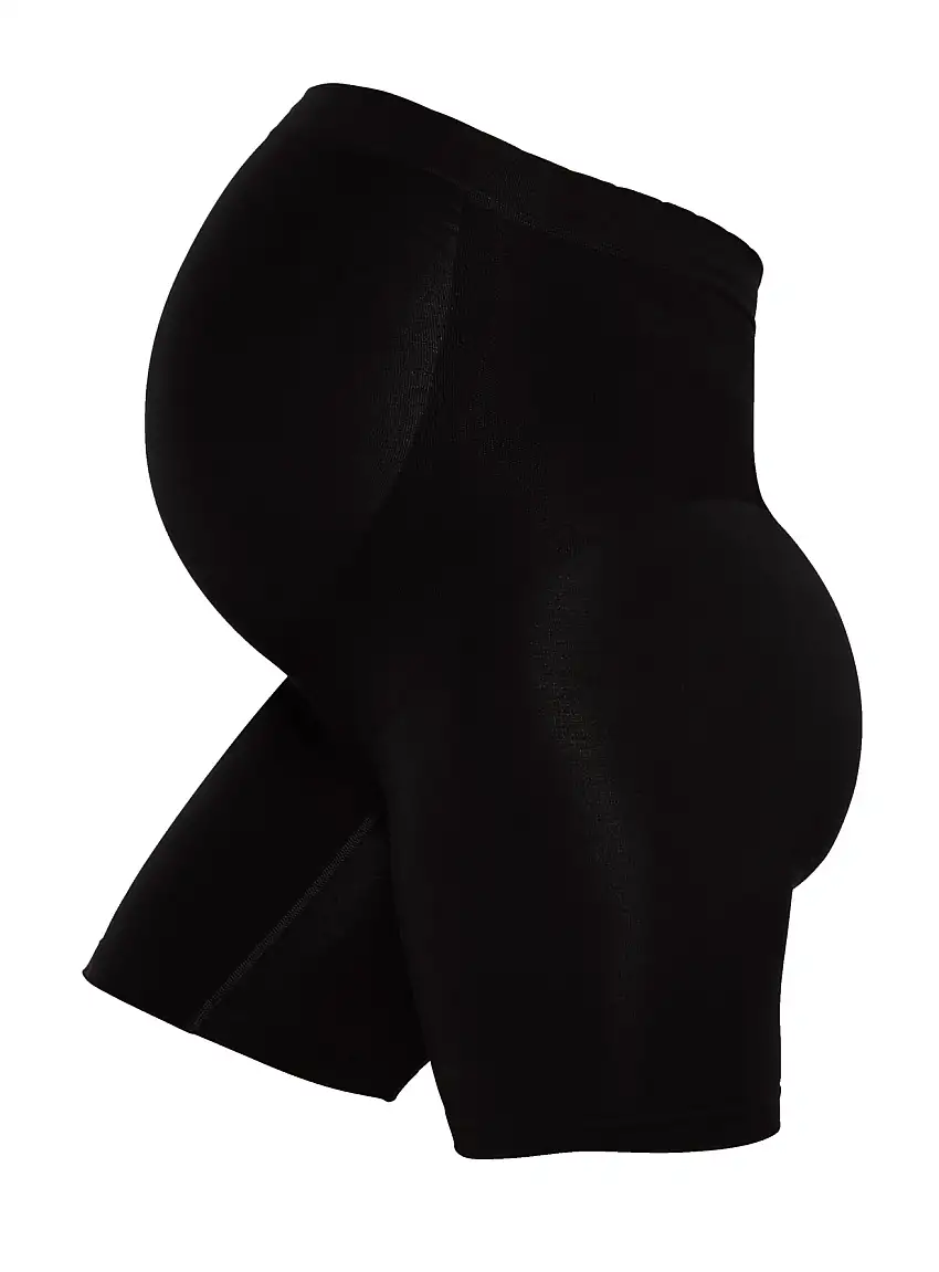 momkind Belly Support Shorts Black L/XL