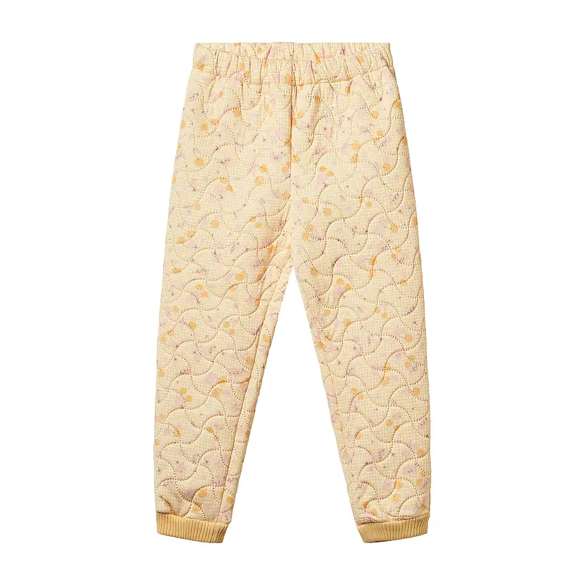 WHEAT Thermo Pants Alex Yellow Cherries Str 110/5 år