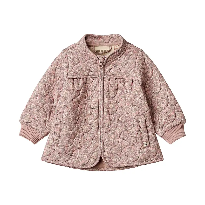 WHEAT Thermo Jacket Thilde Powder Flower Meadow Str 92/2 år